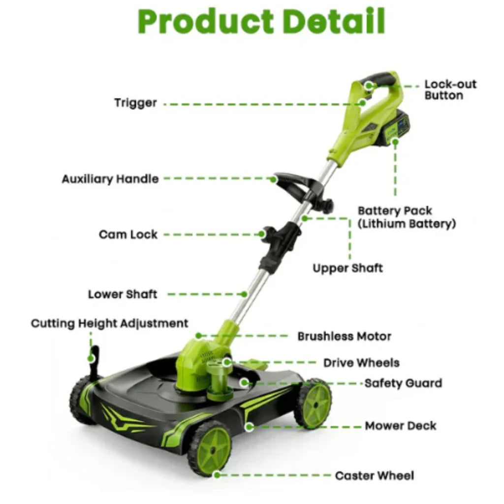 EVERZA ELECTRIC WEED WACKER & EATER
