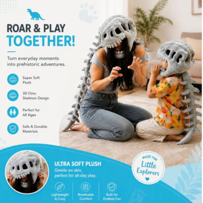 EVERZA 3D DINASAUR SKELETON COSTUME